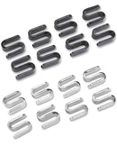 Canarac Chrome/Black Epoxy "N" Hooks - Sold Individually