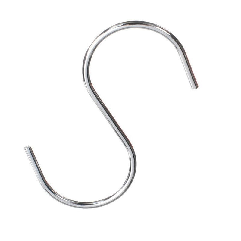 Canarac Chrome/Black Epoxy "S" Hooks - Sold Individually
