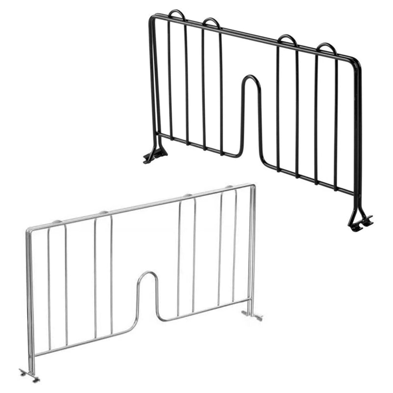 Canarac Wire Chrome/Black Epoxy Dividers - Various Sizes