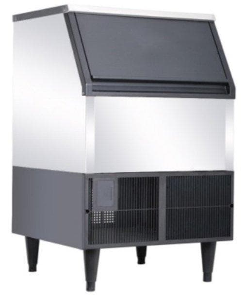 Canco AZ-200 Ice Machine, Cube Shaped Ice - 264LB/24HRS, 88LBS Storage