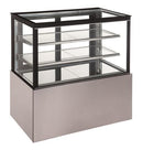 Canco PC-47-2 Flat Glass 2 Tier 48" Refrigerated Pastry Display Case