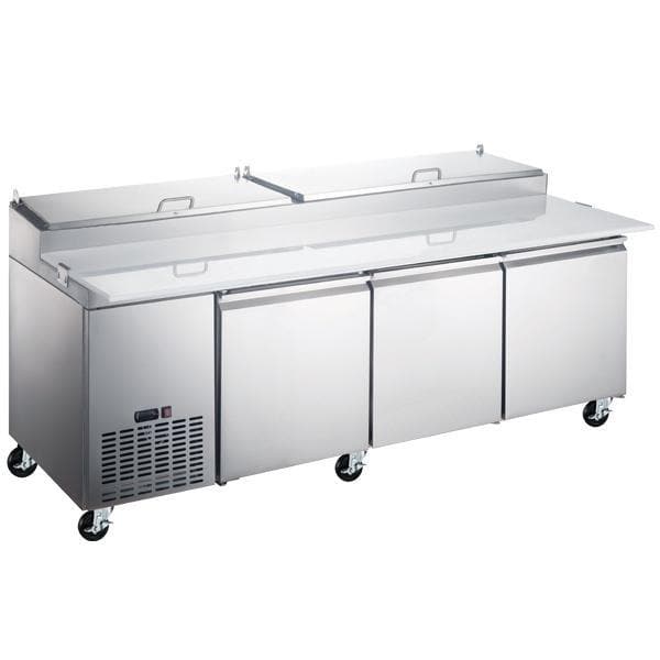 Canco PT92-12 Triple Door 92" Refrigerated Pizza Prep Table