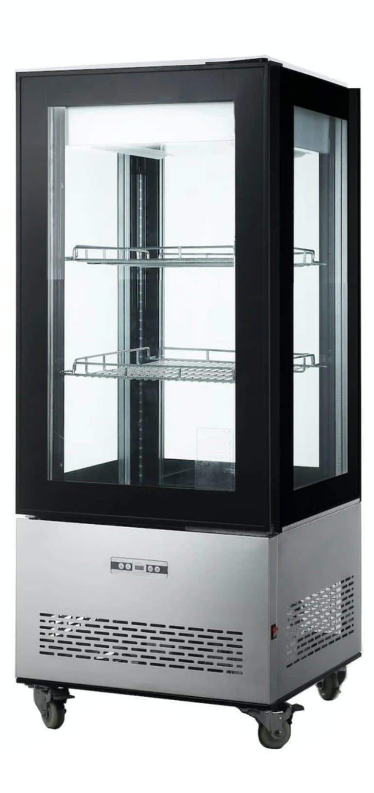 Canco RT-270L Four Sided Glass Door Display Refrigerator