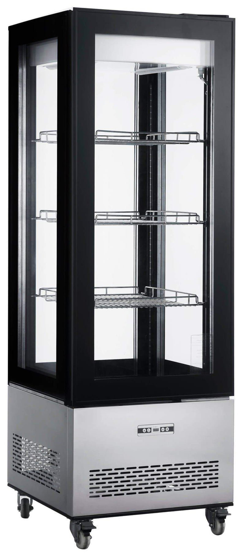 Canco RT-400L Four Sided Glass Door Display Refrigerator