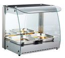 Canco RTR-1D Open Glass Display 22" Food Warmer