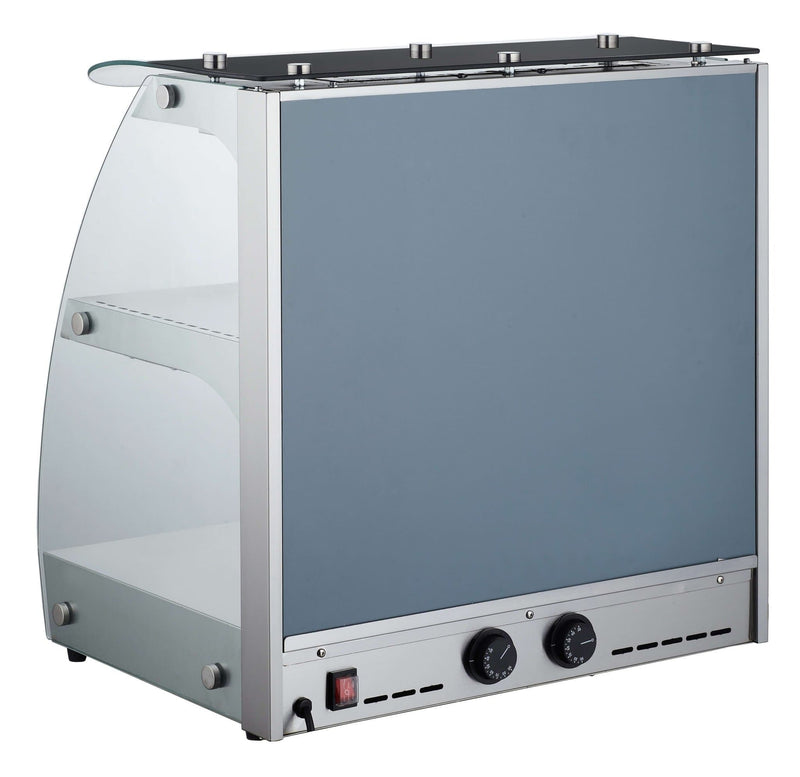 Canco RTR-2D Open Glass Display 25" Food Warmer