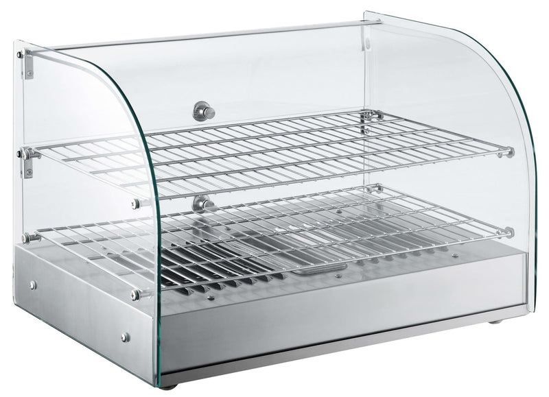 Canco RTR-45L Curved Glass Display 22" Food Warmer