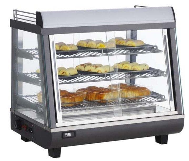 Canco RTR-96L Deluxe Glass Display 27" Food Warmer