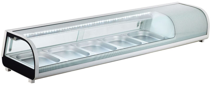Canco RTS-132L Refrigerated 71" Sushi Showcase