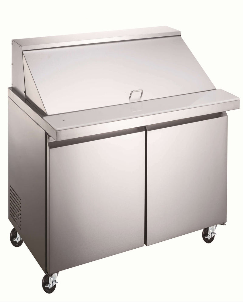 Canco SPM36-12 Double Door 36" Mega Top Refrigerated Sandwich Prep Table