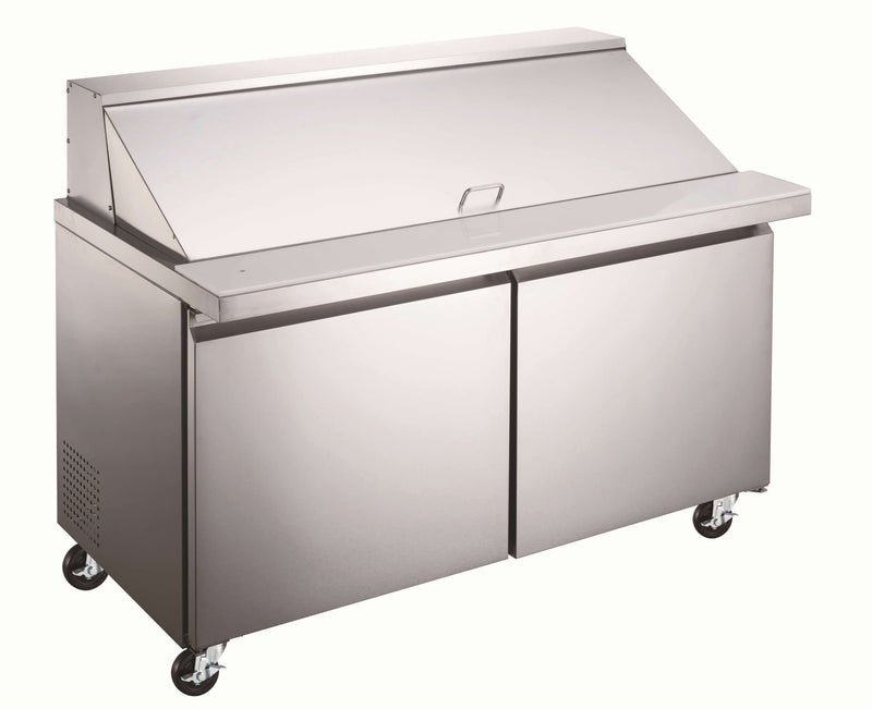 Canco SPM47-18 Double Door 47" Mega Top Refrigerated Sandwich Prep Table