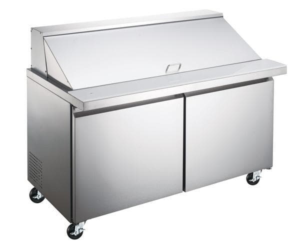 Canco SPM60-24 Double Door 60" Refrigerated Mega Top Sandwich Prep Table