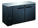 Canco BB-2461S Commercial 61" Double Swing Door Back Bar Cooler