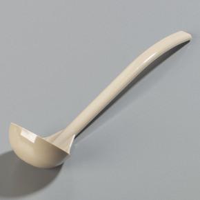 Carlisle 029506 9.5" Ladle Beige 1 Oz