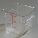 6 Qt Clear Square Food Storage Container (10722-07)