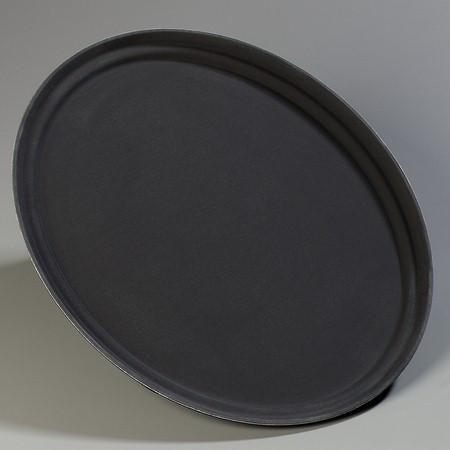 31" Black Oval Griptite Tray (3100GR-004)