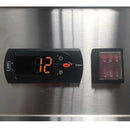 Reach-In Refrigerator 2 glass doors stainless Steel 54" CFD-2RR-G-HC Coldline