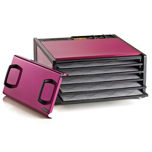 Excalibur 5-Tray, Color 26-Hour Timer, Solid Door