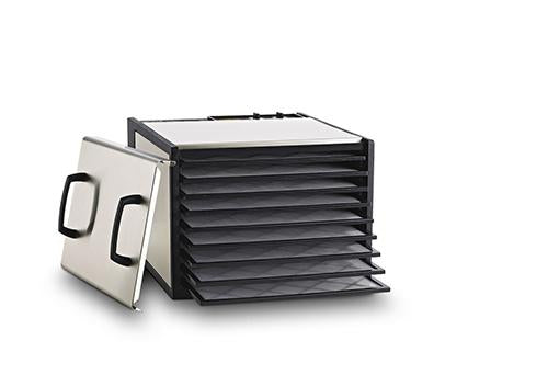 Excalibur 9-Tray Outer Case Stainless Steel w/Plastic Trays