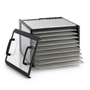 Excalibur 9-Tray Clear Door Stainless Steel W/Stainless Steel Trays Refurb