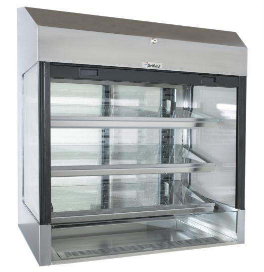 Delfield ASM-36-ZM6U1 Drop In Air Screen Refrigerated Merchandiser