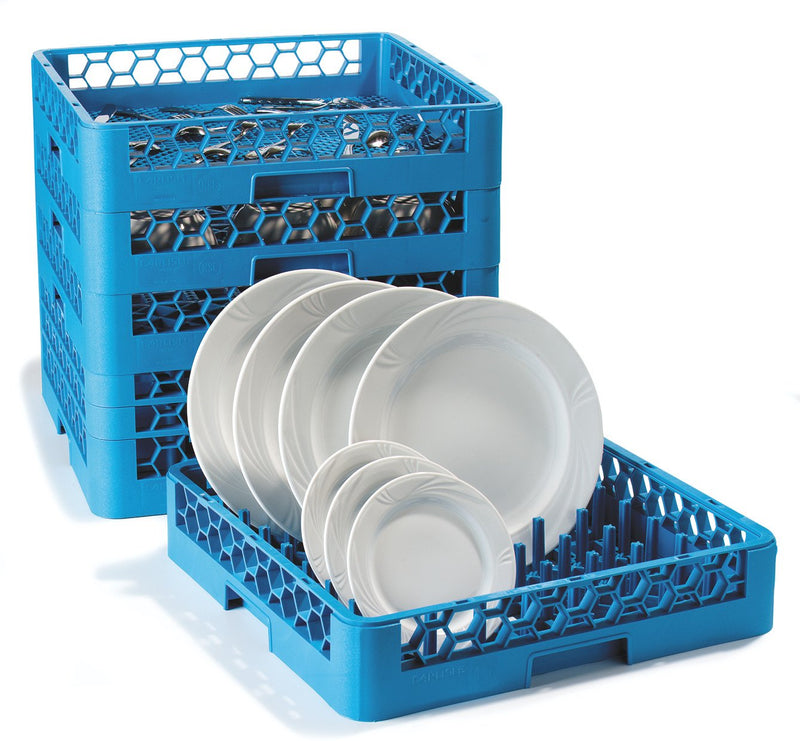 Carlisle RF14 Flatware Dishwasher Rack 20x20x4 Blue