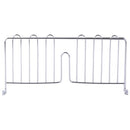 QUANTUM Divider for Wire Shelving Kit, NSF, STAINLESS