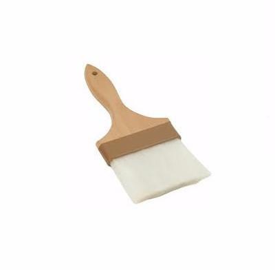 Thunder Group WDPB005N 4" Flat Nylon Bristle with Wooden Handle