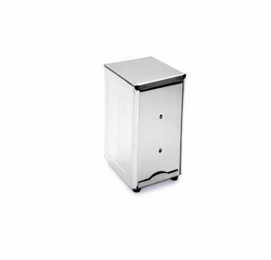 Thunder Group SLNH001 Stainless Steel Standard Fold 3 3/4" X 4 3/8" X 7 1/2" Napkin Dispenser