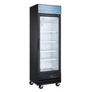 Glass Door Merchandiser Refrigerator Single Door G12-B 26" Coldline 26”L x 25.6”D x 84.3”H
