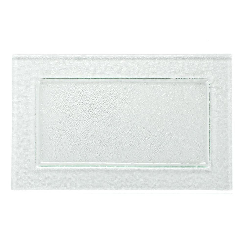 Tablecraft G1410 14" X 9.75" Rectangular Pebbled Tray
