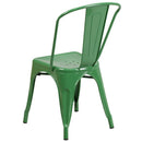 Flash Furniture Metal Indoor-Outdoor Stackable Chair