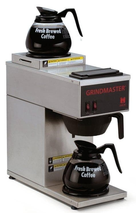 Grindmaster CPO‐2P‐15A Portable Pour Over Coffee Brewer, Double Warmer - NO WATER LINE REQUIRED