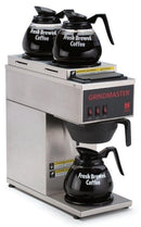 Grindmaster CPO‐3P‐15A Portable Pour Over Coffee Brewer, Triple Warmer - NO WATER LINE REQUIRED