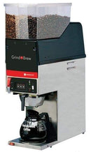 Grindmaster GNB-21H Grind and Brew Digital Coffee Brewer with 2 Bean Hoppers, Single Warmer