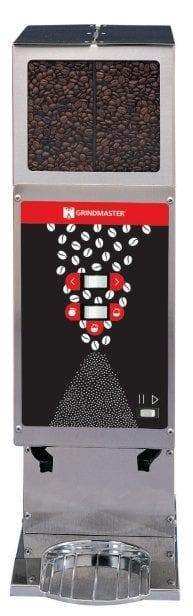 Grindmaster Model 250 Coffee Grinder for Brew Basket, 2 Bean Hoppers - 5.5 LBS Capacity per Hoppers