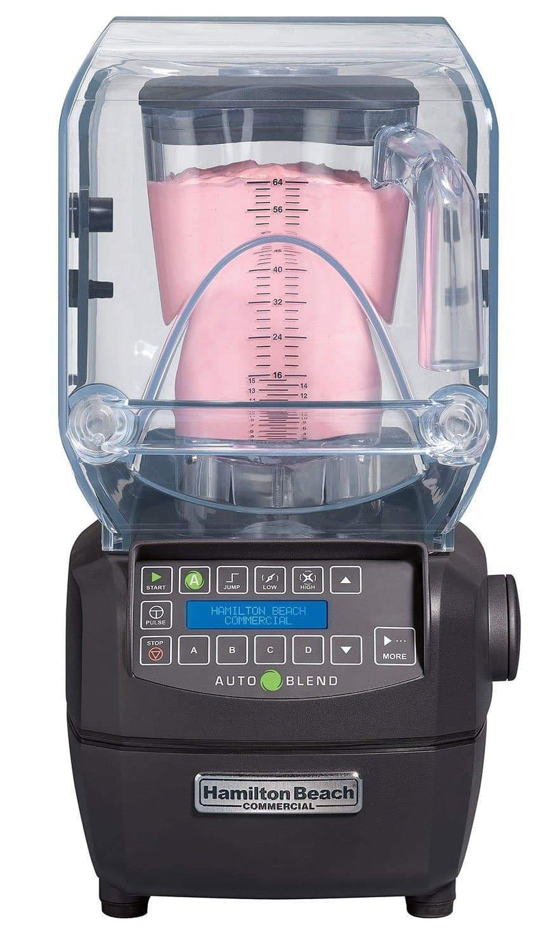 Hamilton Beach HBH850 The Summit Commercial Blender with Programmable Controls & Sound Enclosure– 64 Oz/1.8L Capacity, 3 HP