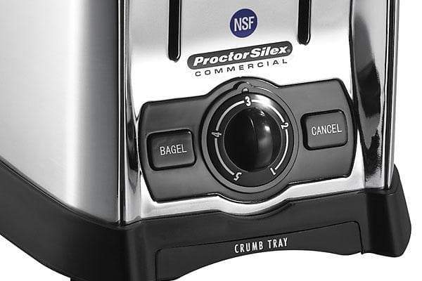 Hamilton Beach Model 22850 Commercial 2 Slot Pop-up Toaster - 120V