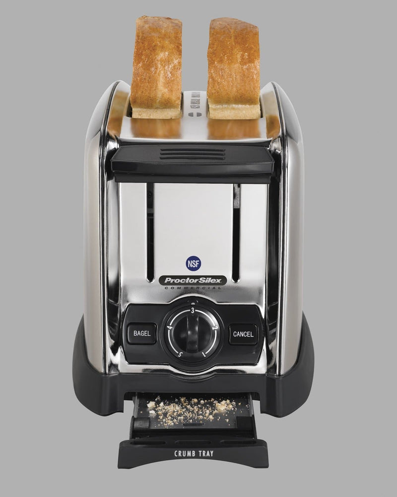 Hamilton Beach Model 22850 Commercial 2 Slot Pop-up Toaster - 120V