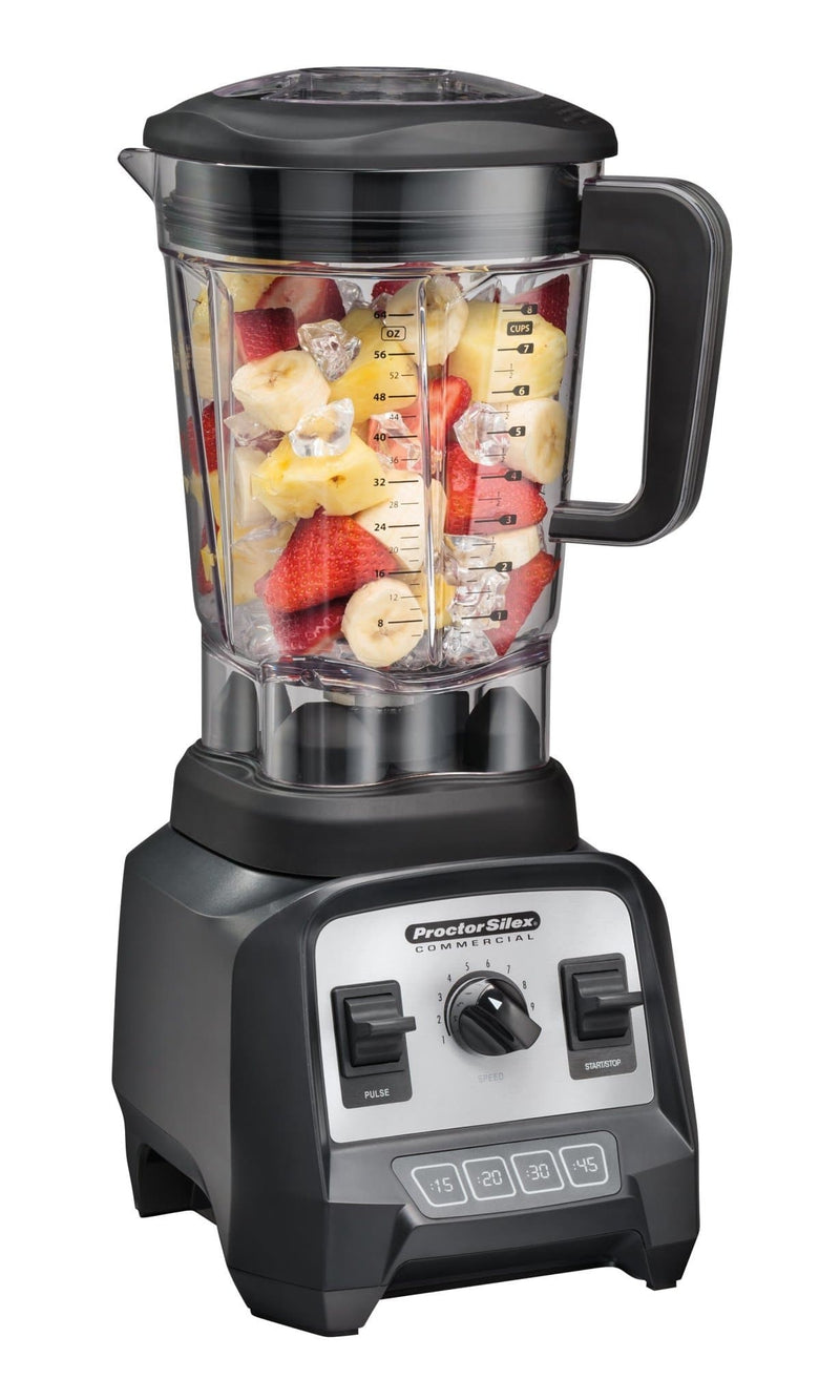 Hamilton Beach/Proctor Silex Model 55000 Commercial Blender with Manual & Touchpad Controls - 64 Oz/1.8L, 2.4 HP