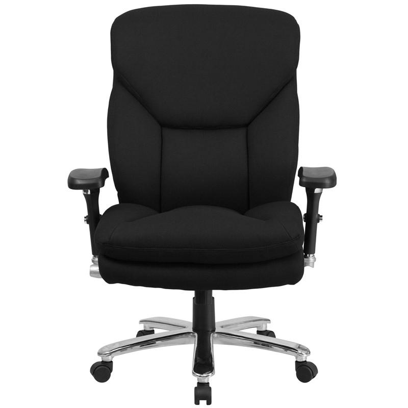 Flash Furniture GO-2085-GG Hercules Series Black Fabric Executive Swivel Chair
