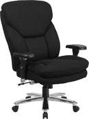 Flash Furniture GO-2085-GG Hercules Series Black Fabric Executive Swivel Chair