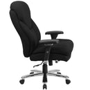 Flash Furniture GO-2085-GG Hercules Series Black Fabric Executive Swivel Chair