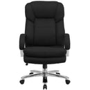 Flash Furniture Hercules Series GO-2078-GG Black Fabric Executive Swivel Chair With Loop Arms