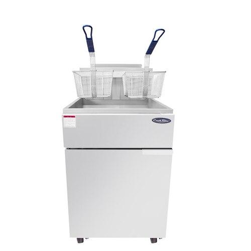 IMPERIAL IFS-40-E 40lb Floor Electric Deep Fryer, 220v, 3PH