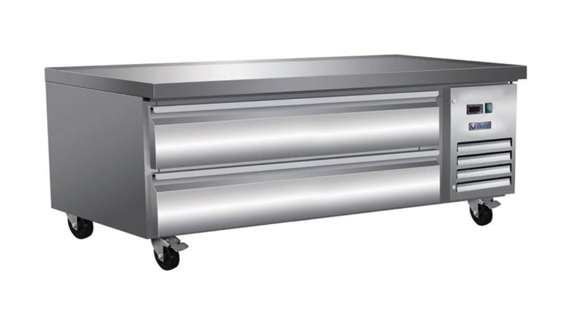 Ikon ICBR62 Refrigerated 62" Chef Base - Accommodates up to 4" Deep Pans