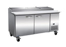 Ikon IPP71 Double Door 71" Refrigerated Pizza Prep Table - Various Configurations