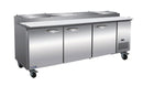 Ikon IPP94 Triple Door 94" Refrigerated Pizza Prep Table - Various Configurations