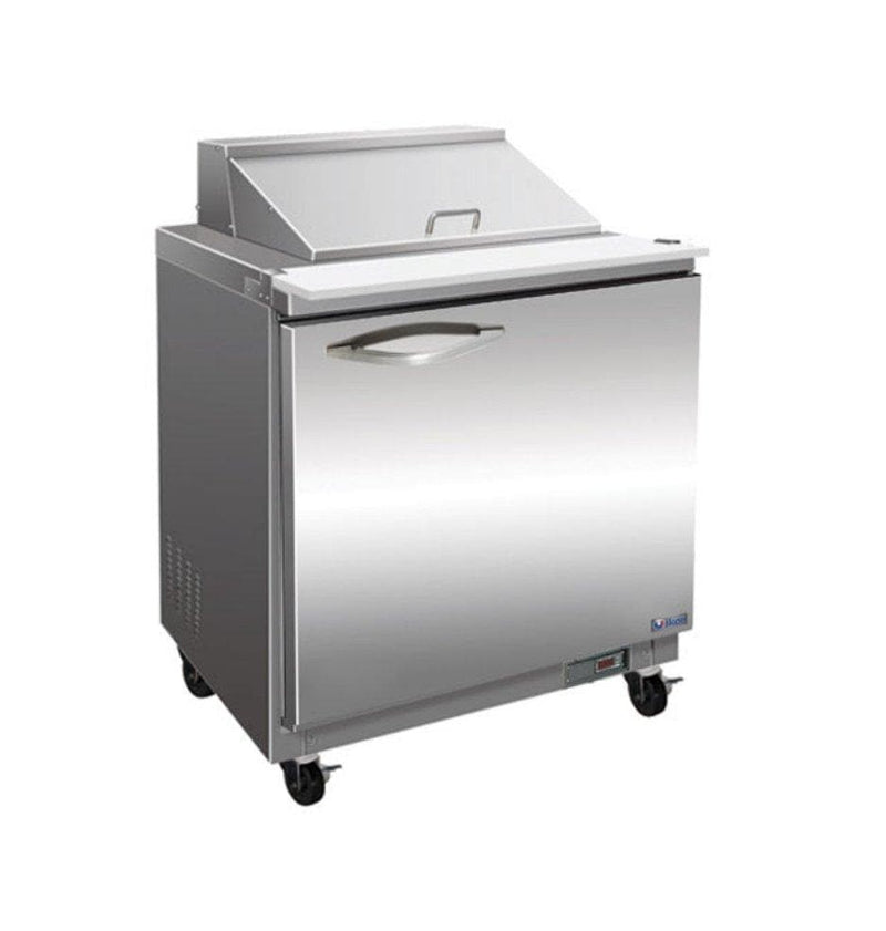 Ikon ISP29M Single Door 29" Refrigerated Mega Top Sandwich Prep Table - Various Configurations