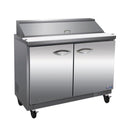 Ikon ISP36 Double Door 36" Refrigerated Sandwich Prep Table